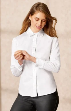 Ladies Frill Collar Blouse