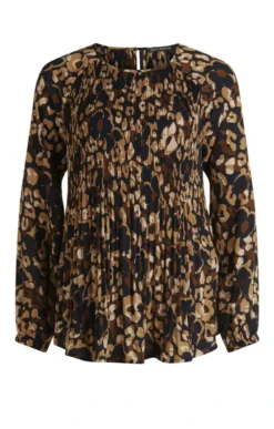 Ladies Betty Barclay Animal Print Top