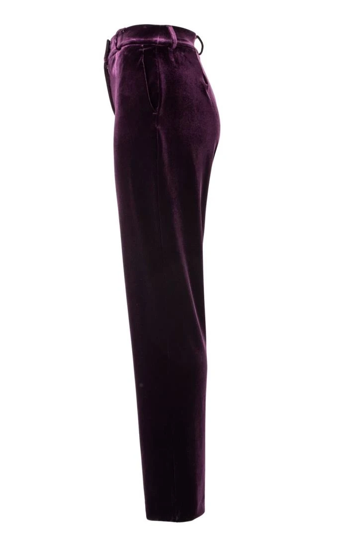 Ladies Velvet Trousers - Image 2