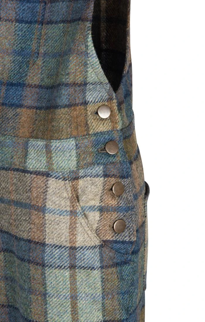 Ladies Tweed Dungarees - Image 4
