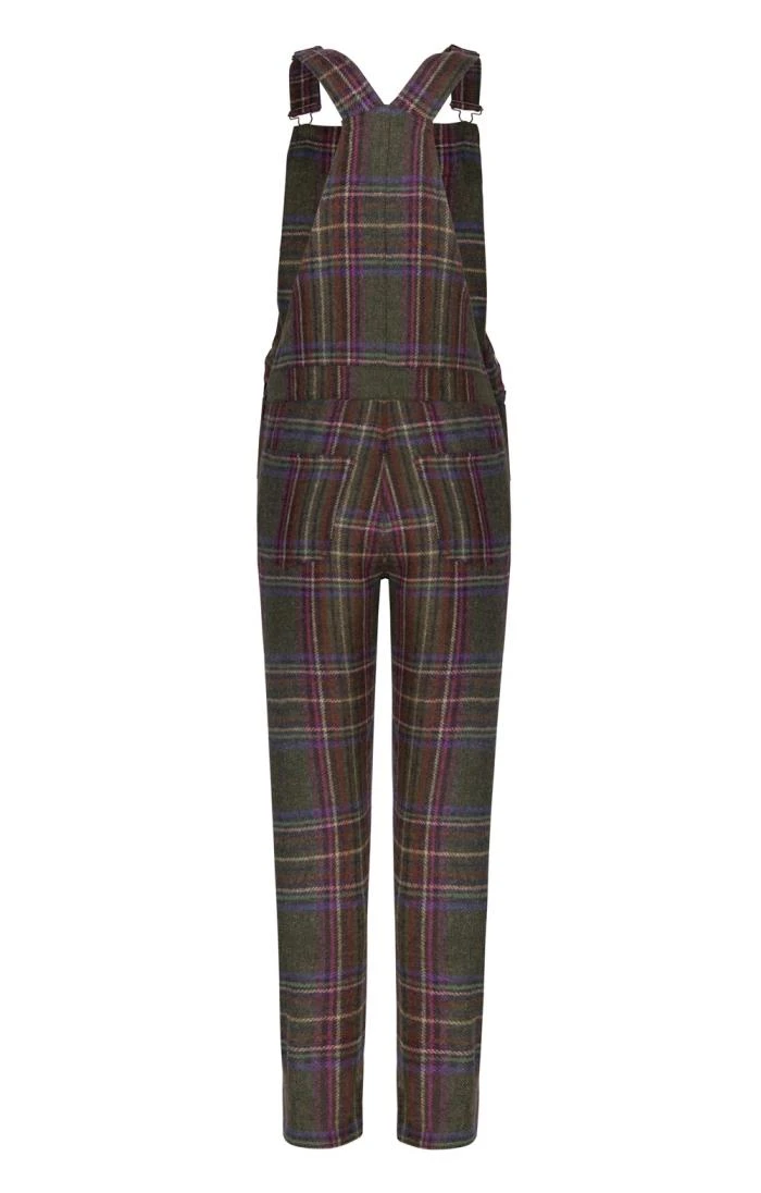 Ladies Tweed Dungarees - Image 7