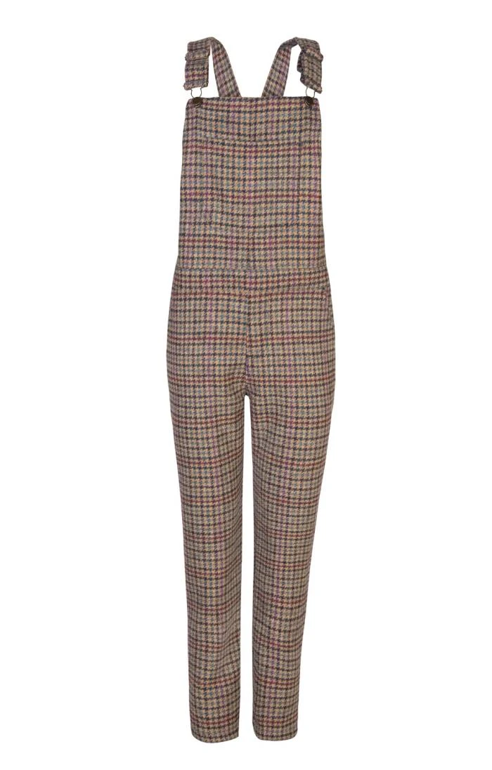 Ladies Tweed Dungarees