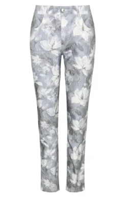 Ladies Anna Montana Ethnic Print Jeans