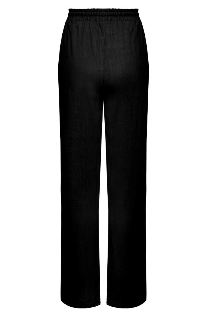 Ladies Linen Feel Trousers - Image 3