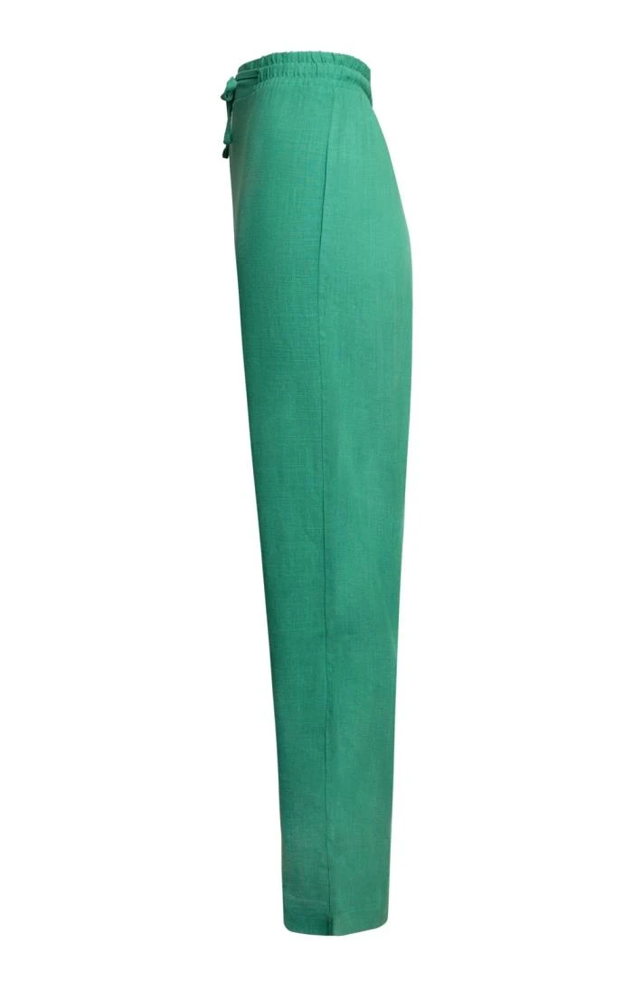 Ladies Linen Feel Trousers - Image 4