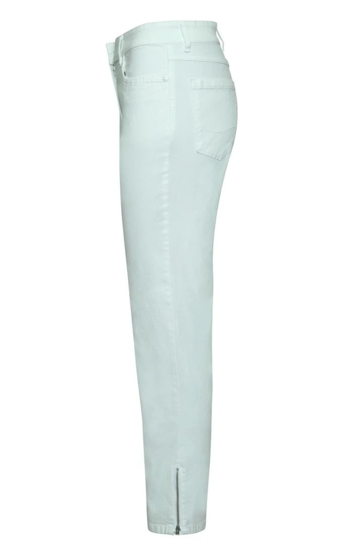 Ladies Denim Crop Zip Ankle Jeans - Image 16