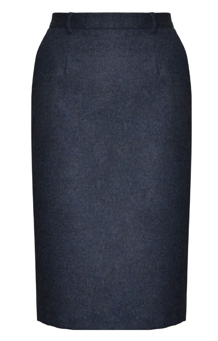 Ladies Flannel Tailored Skirt - Image 2