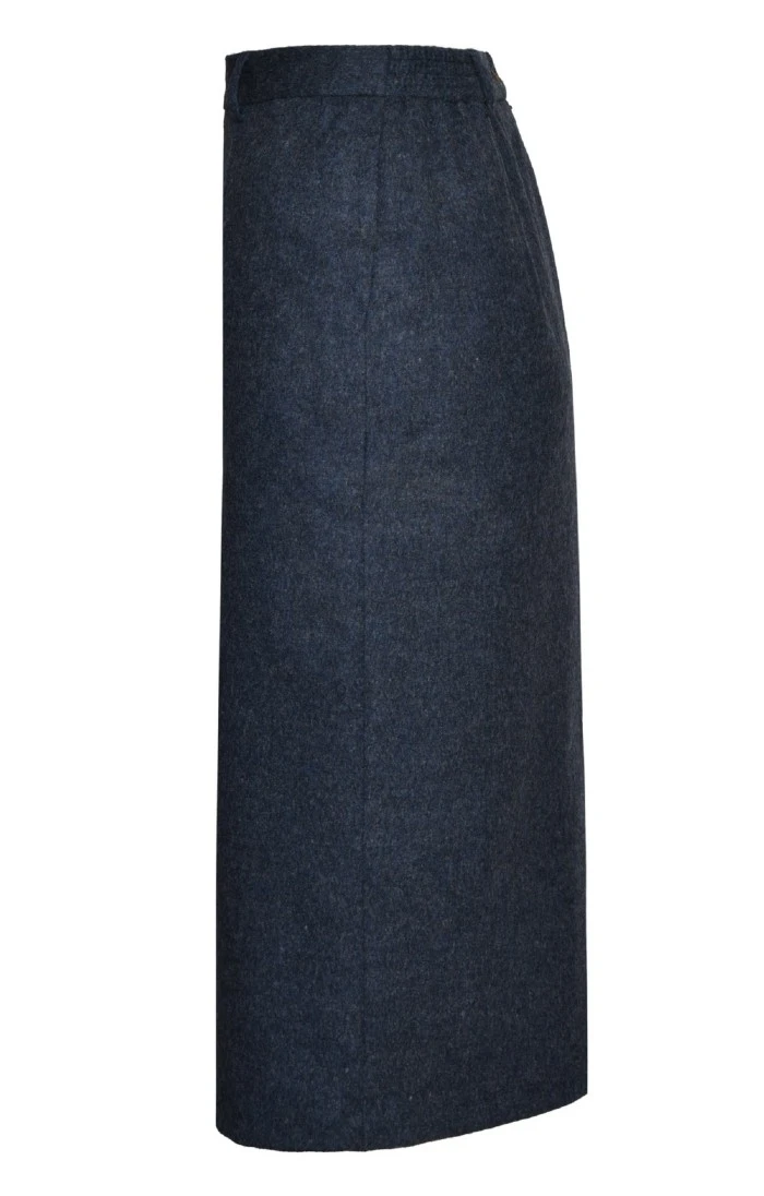 Ladies Flannel Tailored Skirt - Image 3
