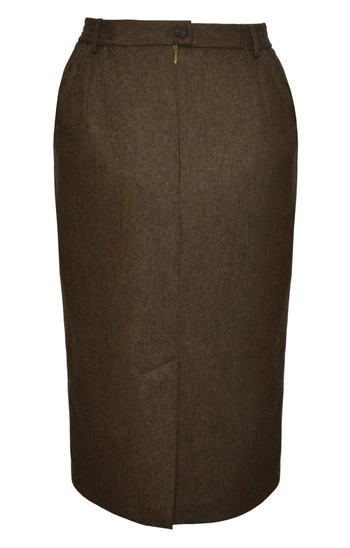 Ladies Flannel Tailored Skirt - Image 6
