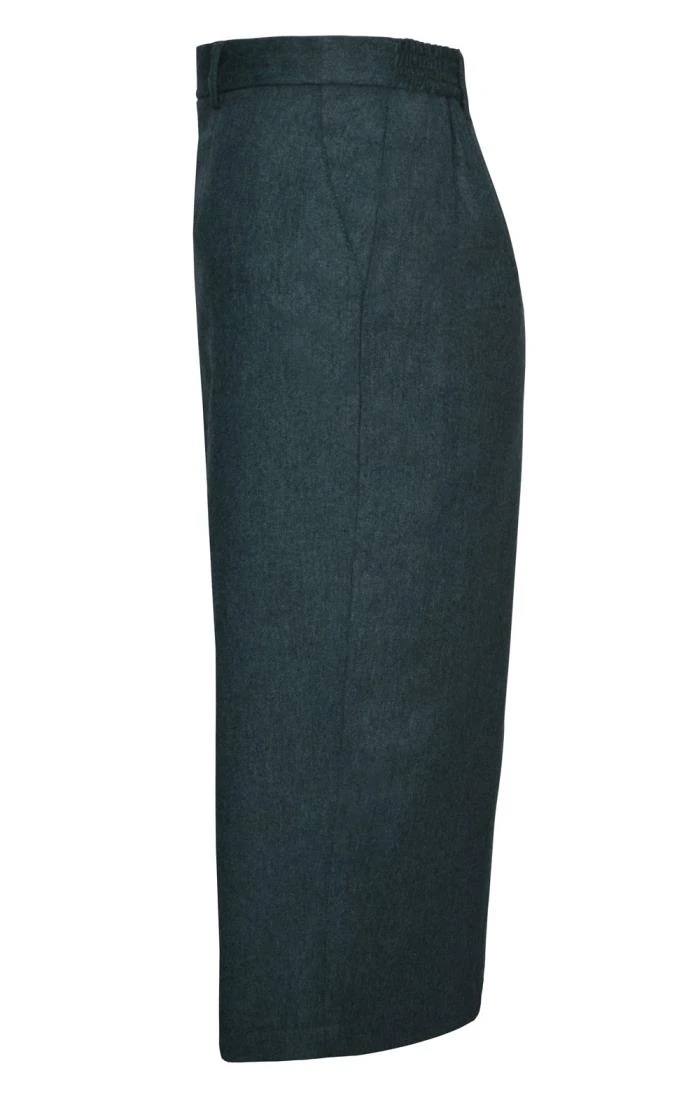 Ladies Flannel Tailored Skirt - Image 7
