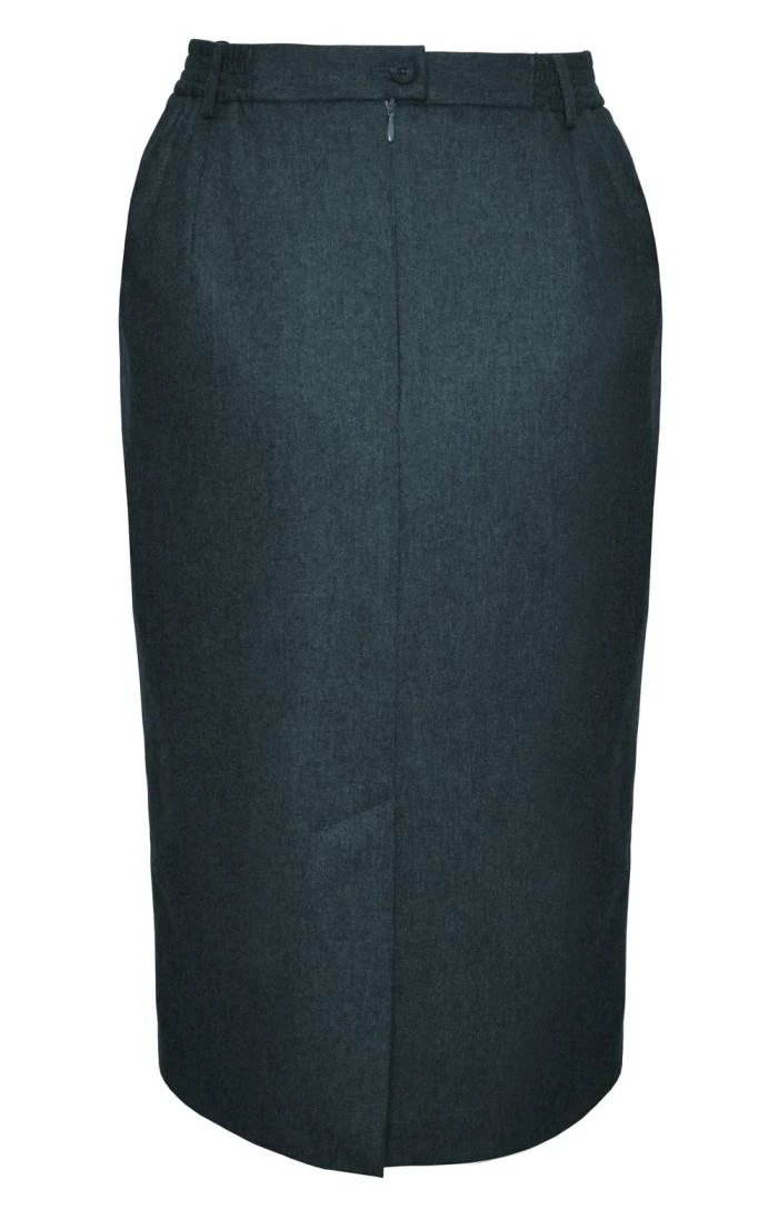 Ladies Flannel Tailored Skirt - Image 8
