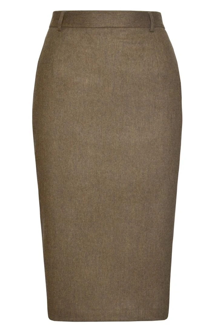 Ladies Flannel Tailored Skirt