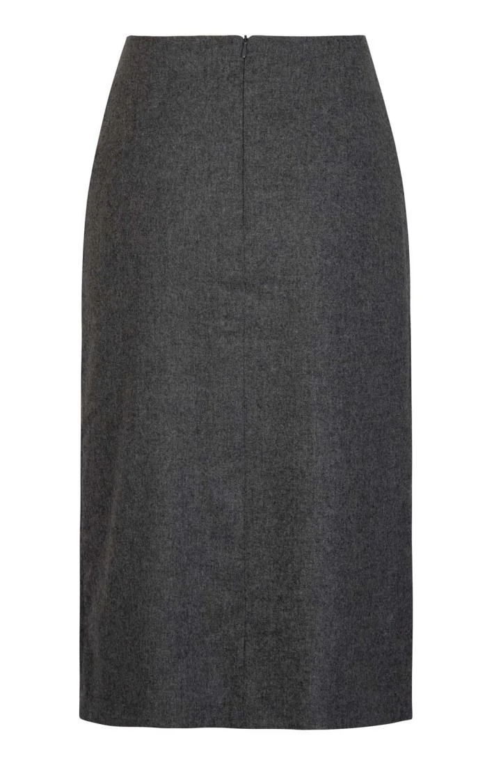 Ladies Double Vent Flannel Skirt - Image 6