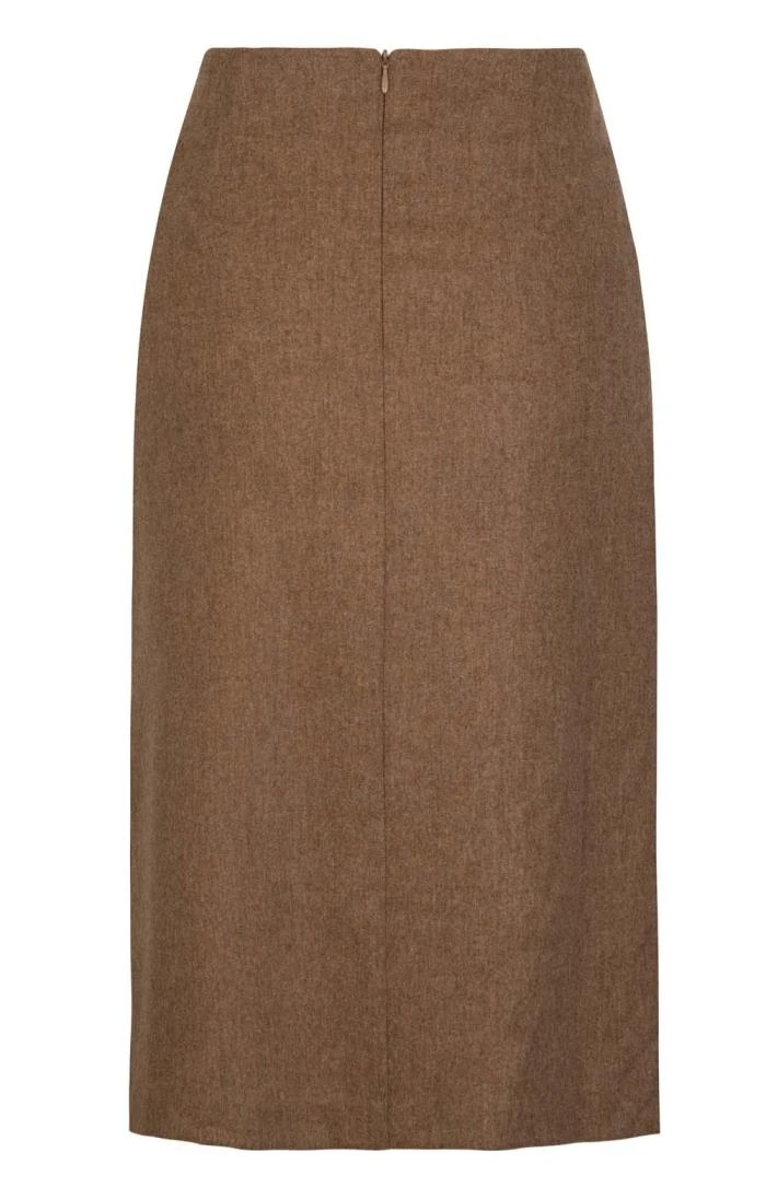 Ladies Double Vent Flannel Skirt - Image 13