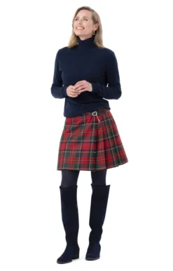 Ladies Plaid Short Kilt