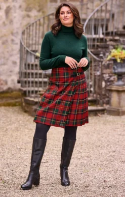 Ladies Plaid Kilt