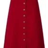 Ladies Moleskin Long Skirt
