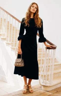 Ladies Victoria Cord Dress