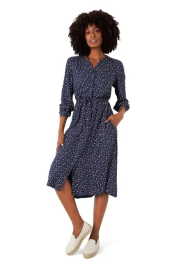 Ladies Crew Clothing Matilda Tiewaist Dress