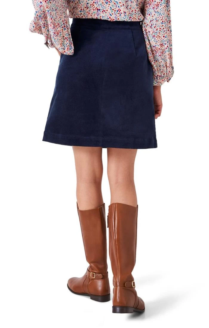 Ladies Crew Clothing Alice Cord Skirt - Image 2