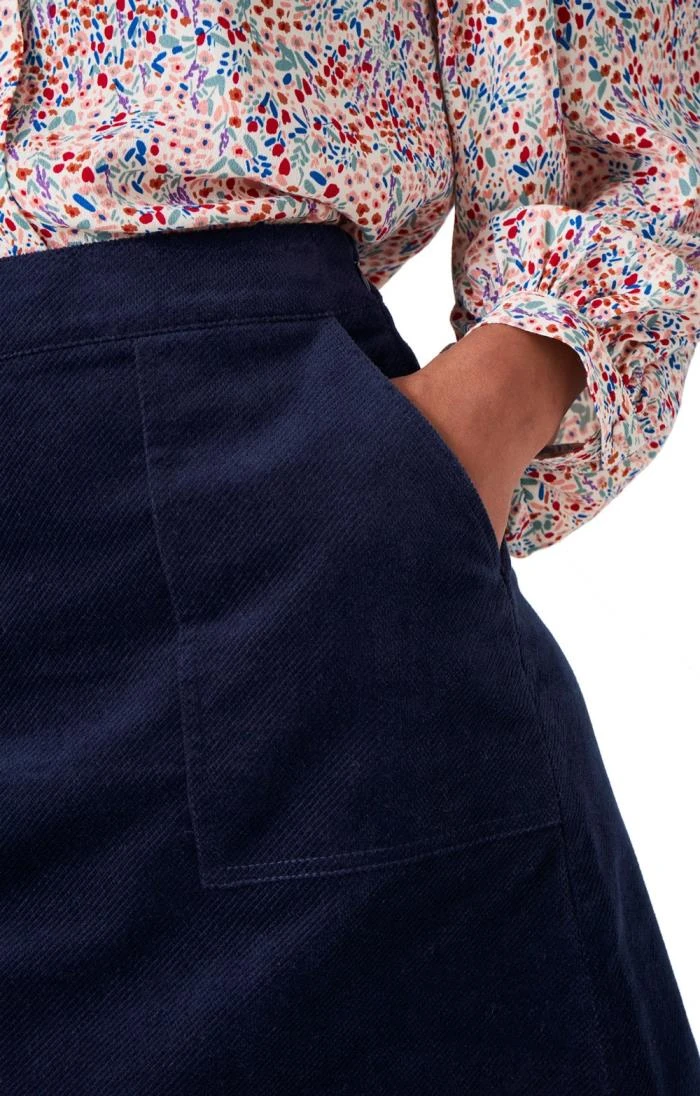 Ladies Crew Clothing Alice Cord Skirt - Image 3