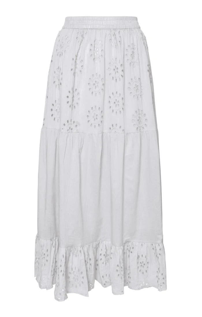 Ladies Broderie Anglaise Skirt