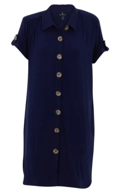 Ladies Marble Shirt Dress