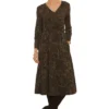 Ladies Pomodoro Spotted Jersey Wrap Dress