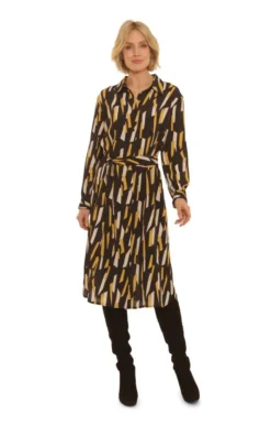 Ladies Pomodoro Shard Shirt Dress