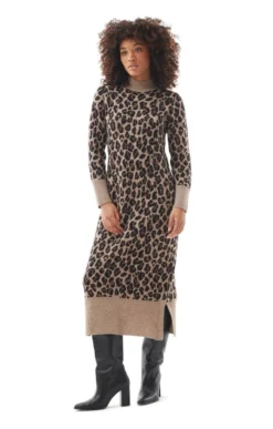 Ladies Barbour International Agusta Midi Knit Dress