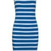 Ladies Sleeveless Striped Dress