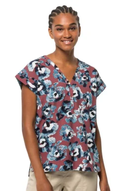 Ladies Jack Wolfskin Flower Shirt