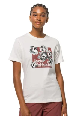 Ladies Jack Wolfskin Florell Box T-Shirt